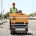 Rodillo vibratorio de un solo tambor de construcción de 500 kg (FYL-750)